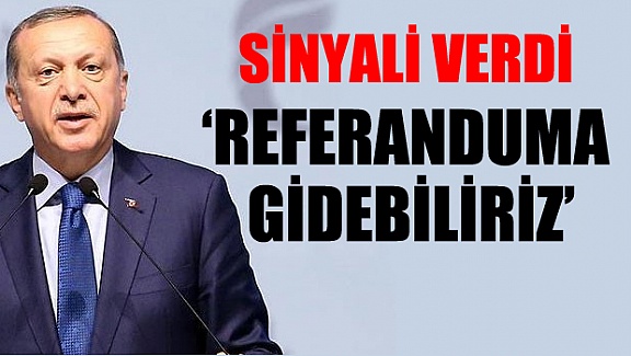 Erdoğan: AB müzakereleri için referanduma gidebiliriz