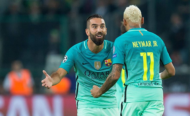 Arda Turan Neymar'a veda etti!