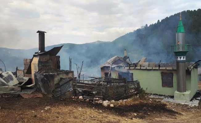 Erzincan'da büyük yangın!
