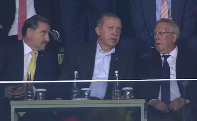 Cumhurbaşkanı Erdoğan Ülker Stadı'nda