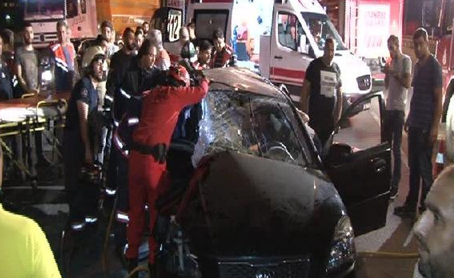 D-100 Karayolunda trafik kazası: 1 ölü, 1 yaralı