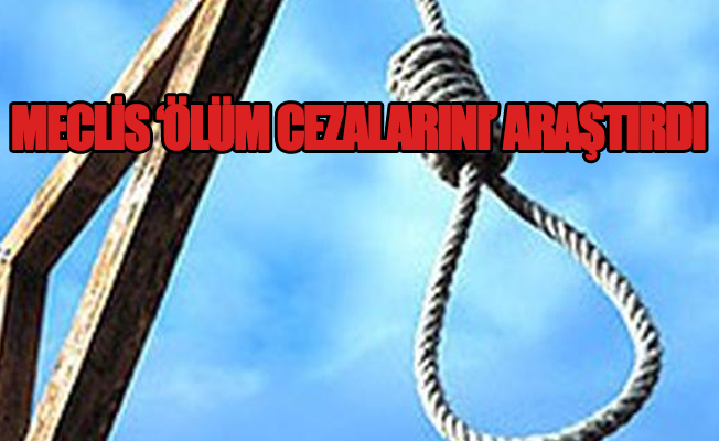 64 yıllık dönemde Meclis onaylı 712 kişi infaz edildi