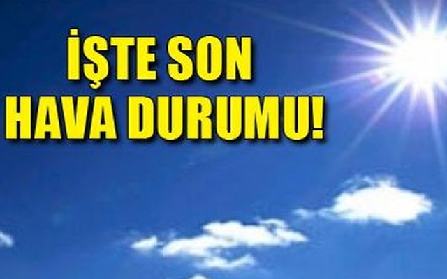 Dikkat! Meteoroloji'den uyarı...
