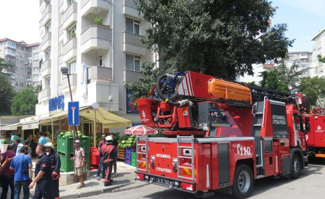 İstanbul'da korkutan yangın!