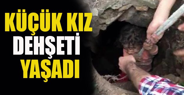 Düştüğü kuyudan böyle çıkartıldı
