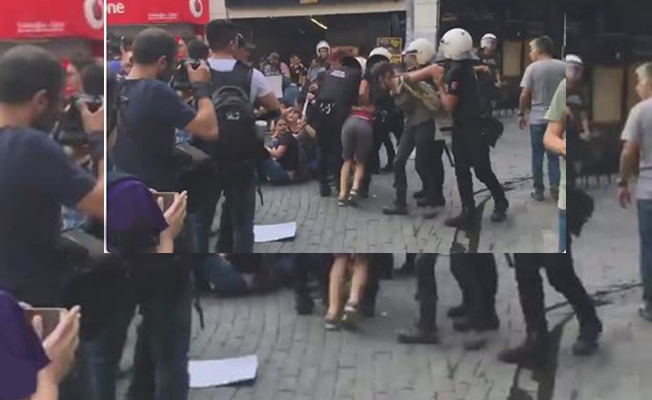 Ankara ve Beşiktaş'ta Nuriye ve Semih eylemine polis müdahalesi, çok sayıda gözaltı