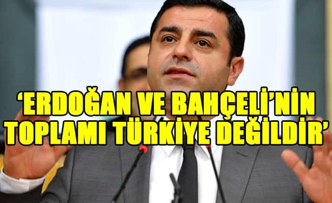 Demirtaş'tan 'Vicdan ve Adalet' mesajı