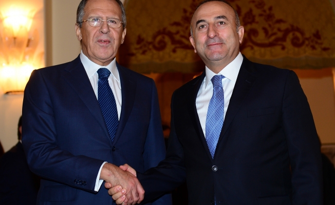 Çavuşoğlu ve Lavrov'dan Suriye görüşmesi