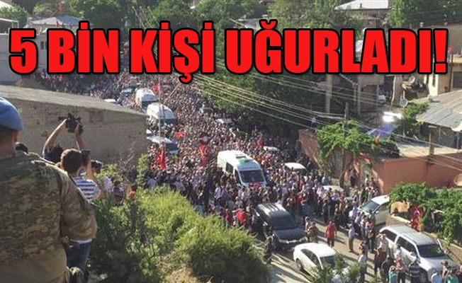 PKK tarafından şehit edilen Erhan Konak son yolculuğuna uğurlandı