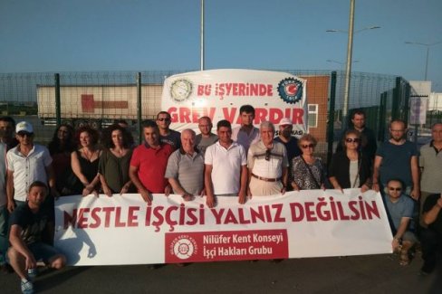 Nestle grevi 5'inci gününde: Grev coşkusu ve dayanışma sürüyor...