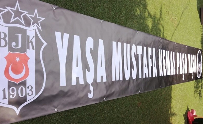 'Yaşa Mustafa Kemal Paşa Yaşa' pankartı stada alınmadı!