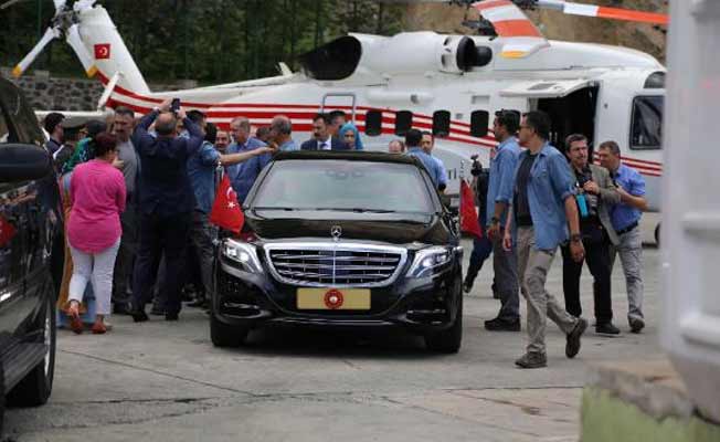 Erdoğan Sarp Sınır Kapısı’nı inceledi