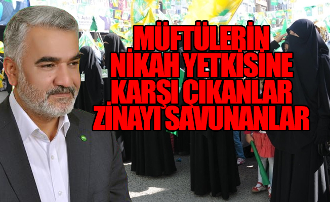 AKP'nin MHP'den sonraki 'koltuk değneği' İslamcı HÜDA PAR'dan skandal 'nikah' açıklaması
