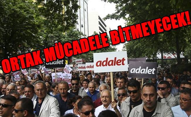 CHP: 'Tek adam rejimine karşı ortak cephe!'