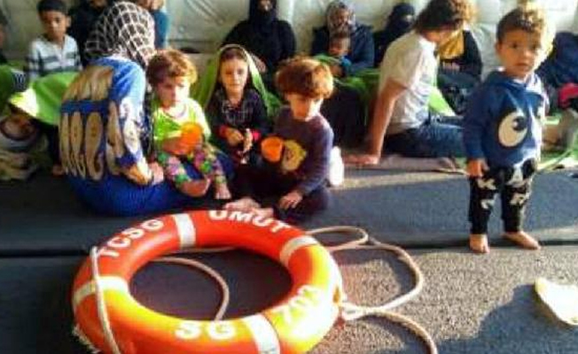 Suriyelilerin 'umuda yolculuğuna' sahil güvenlik engeli!