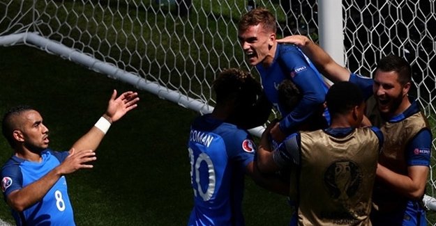Fransa'yı çeyrek finale Griezmann taşıdı