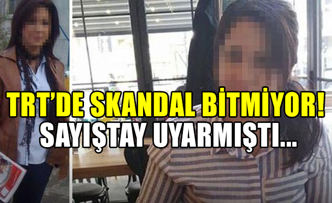 TRT'de 5 milyonluk taşeron sekreter vurgunu!
