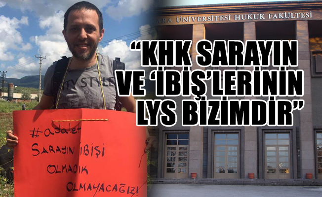 KHK ile atıldığı okula öğrenci olarak döndü