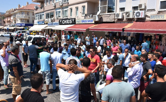 Sürekli denetim yapılmasından rahatsız olan esnaf meydana döküldü!