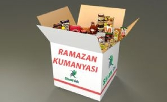 Karşılıksız çekle ramazan kolisi alıp markete satmış