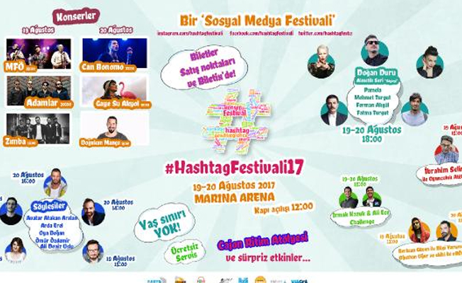 Türkiye’nin ilk sosyal medya festivali başlıyor