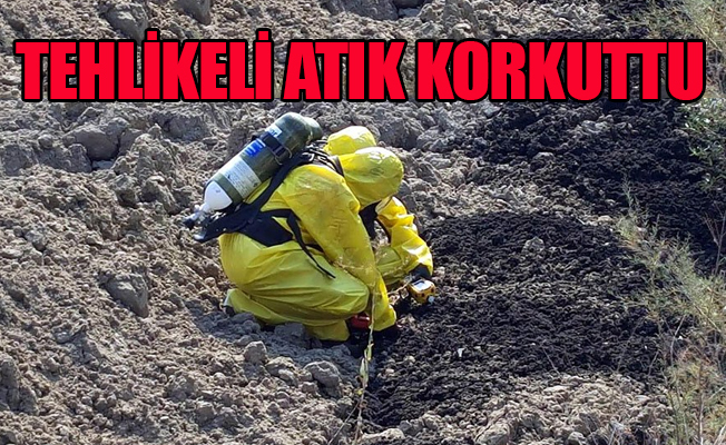 HES inşaatında tehlikeli atık!