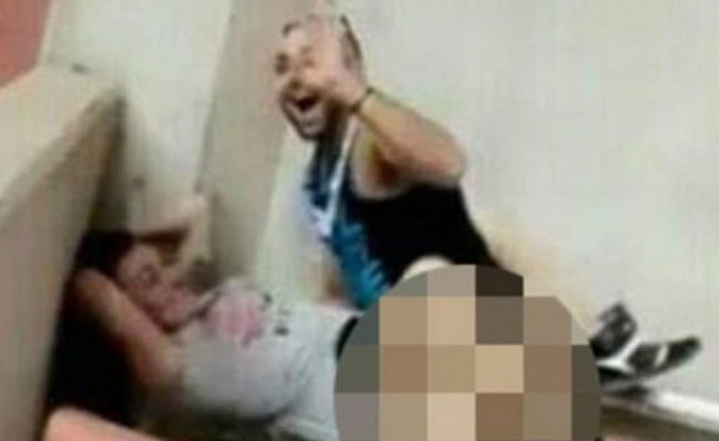 Videoya alındıklarını bilerek devam ettiler