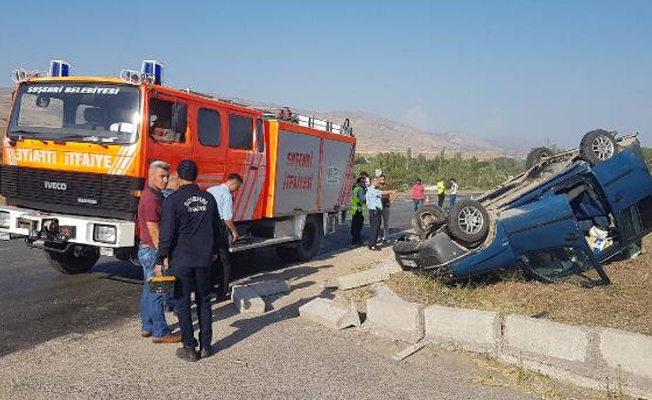 Suşehri'nde piknik dönüşü kaza: 5 yaralı