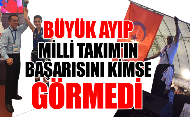 Gururumuz Şampiyon Halis Avşar sitem etti