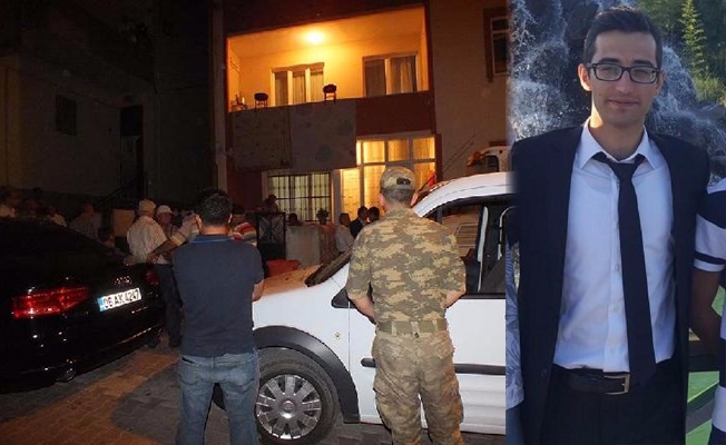 Çarşı izninde girdiği denizde boğularak can veren askerin ailesine acı haber verildi