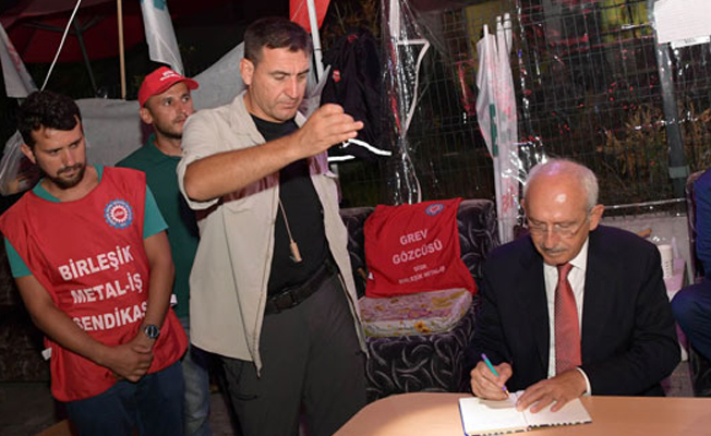 Kılıçdaroğlu: Emeğin ve emekçinin de adaletli bir düzene ihtiyacı var!