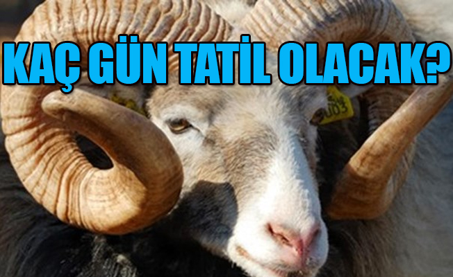 Bakan Tüfenkçi'den Kurban Bayramı tatiline ilişkin açıklama!