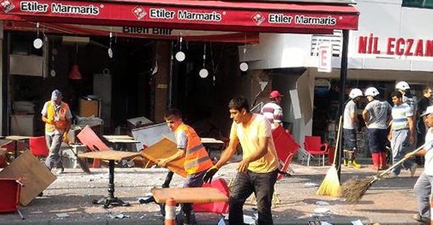 Alanya'da korkutan patlama: 1 yaralı