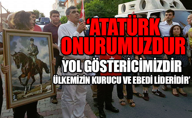 Atatürk büstüne çirkin saldırıya CHP'li Aktürk'ten açıklama