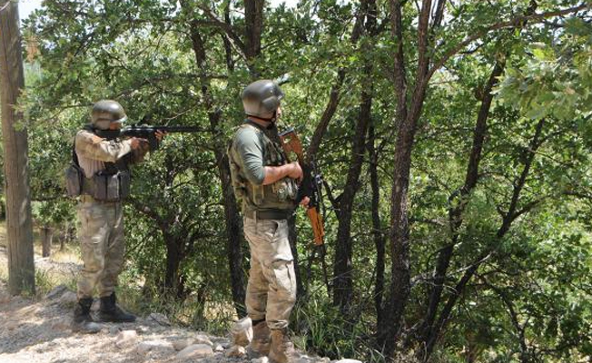 PKK'lilerin bulunduğu bölge ateş altına alındı!