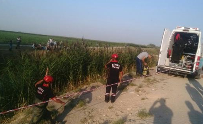 Serinlemek için sulama kanalına giren 2 afgan kayboldu!