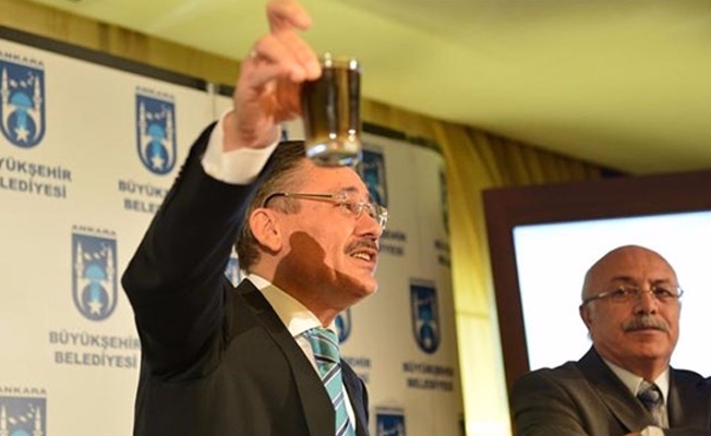 Melih Gökçek, Ankara’nın suyuna içilebilir diyemedi