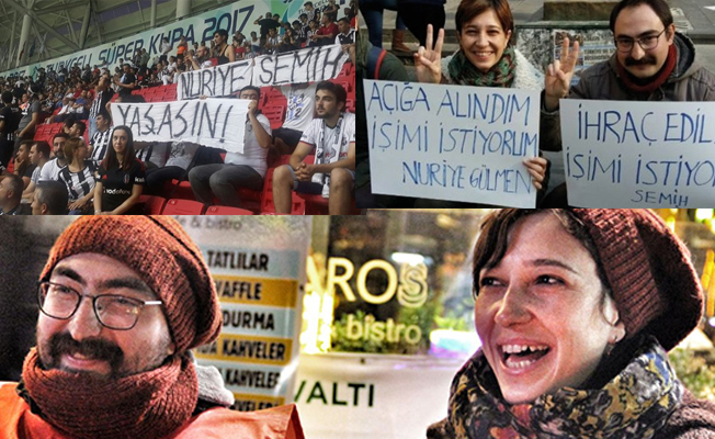 Baskı had safhada... Nuriye ve Semih'in adını anmak yasak!