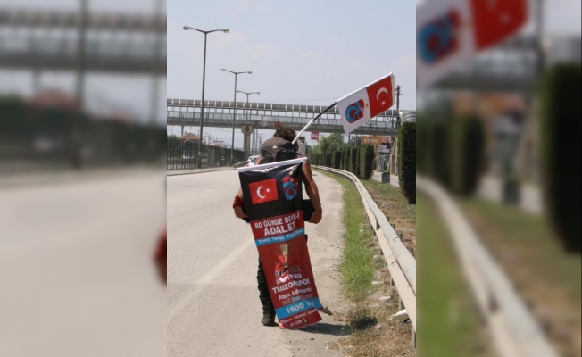 Şampiyonluğun Trabzonspor'a verilmesi için 'Devri adalet' yürüyüşü!