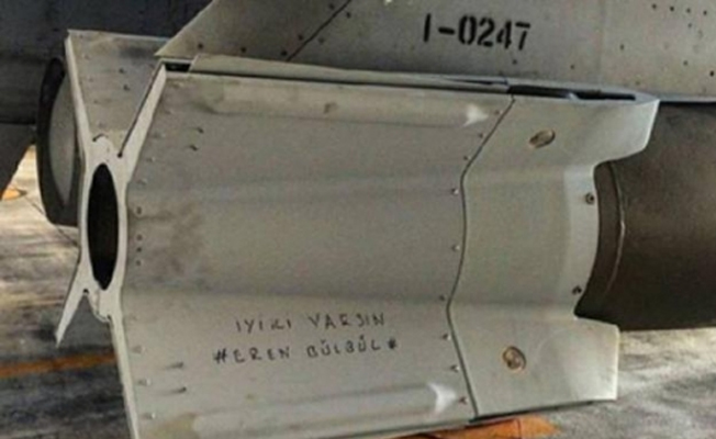 Pilotlar bombaların üzerine Eren Bülbül'ün adını yazdı