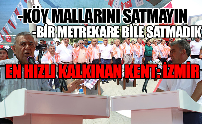 '3 şeyi çok seviyoruz; İzmir'i, Cumhuriyet'i, Atatürk'ü'