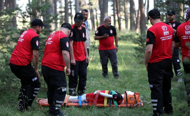 İHH'dan Bolu Aladağ'da arama kurtarma tatbikatı