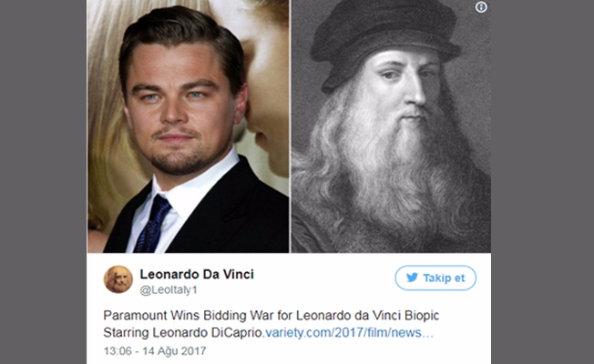 DiCaprio, Da Vinci'yi canlandıracak! 