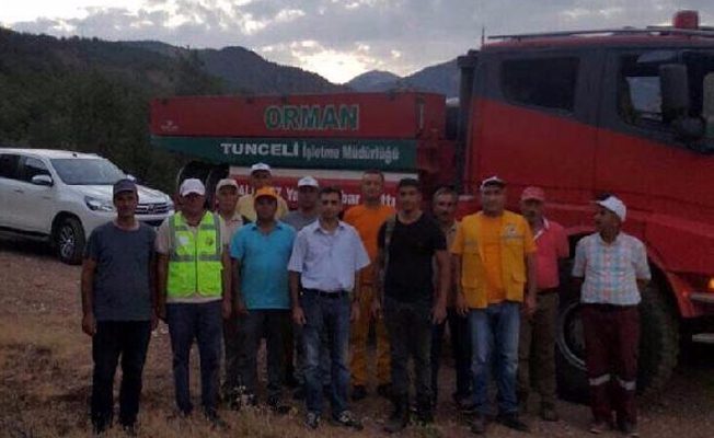 Tunceli Valiliği: Yangınlar 'kısmen' kontrol altına alındı