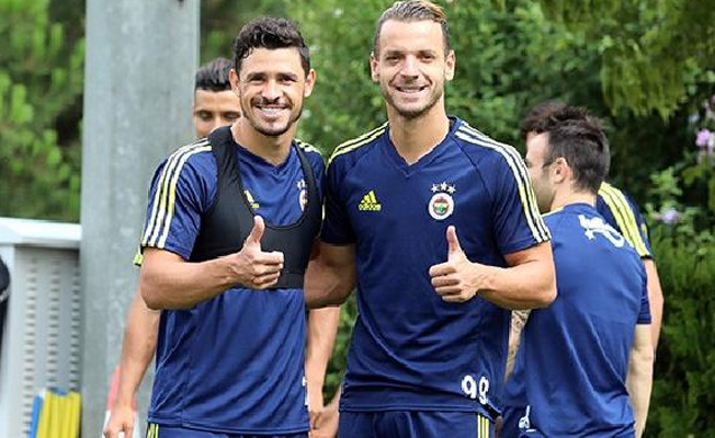 Soldado takımla birlikte çalıştı!