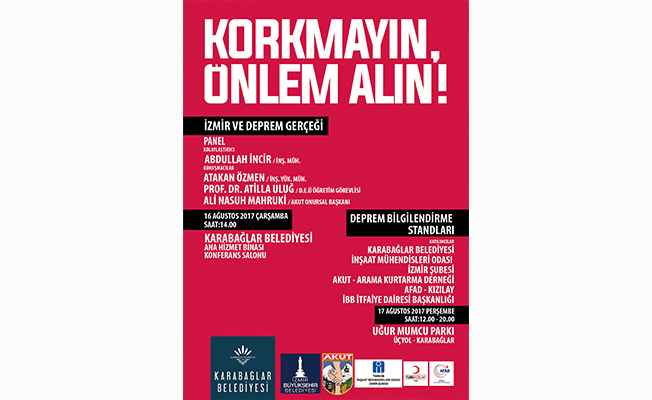 Karabağlar 17 Ağustos’u unutmadı!