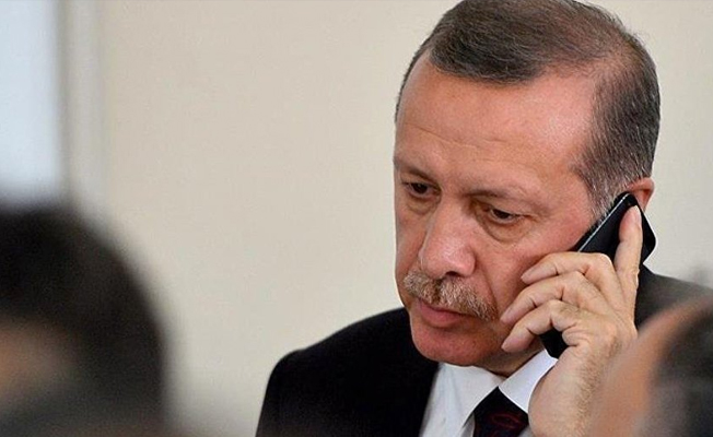 Cumhurbaşkanı Erdoğan Fransa Cumhurbaşkanı ile telefonda görüştü!