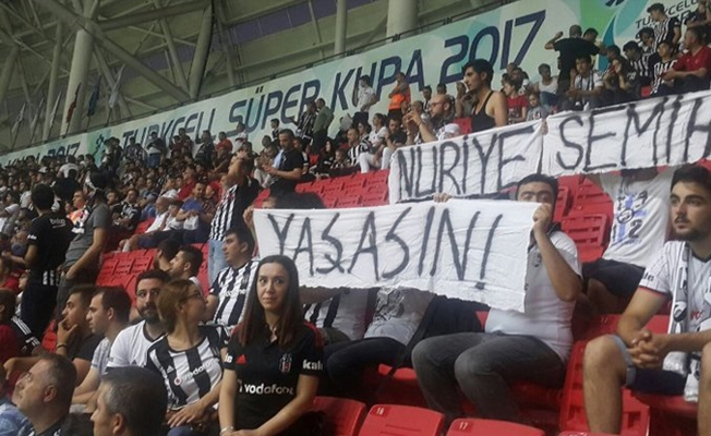 'Nuriye Semih yaşasın' pankartı açan 5 kişi gözaltına alındı
