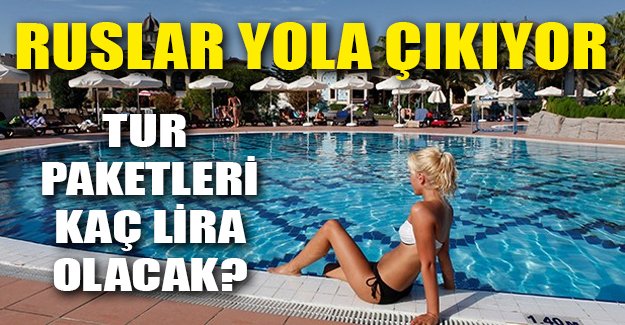 Kriz sonrası ilk organize Rus turist bir hafta sonra gelebilir