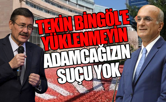 Melih Gökçek'ten Tekin Bingöl'e koruma